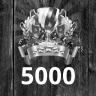 Reach a score of 5000