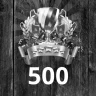 Reach a score of 500