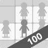 Finish 100 grids