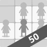 Finish 50 grids