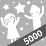 Collect 5000 stars