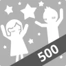 Collect 500 stars