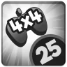Play 25 4x4 games
