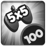 Play 100 5x5 games