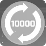 Merge 10000 tiles
