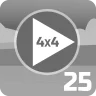 Play 25 4x4 games