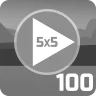Play 100 5x5 games