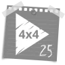 Play 25 4x4 games