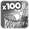 Make 100 bank shots