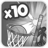Make 10 bank shots