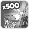 Make 500 bank shots