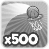 Make 500 long shots