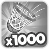 Make 1000 successful shots