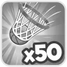 Make 50 successful shots