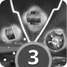 Mulai level dengan 3 power-up aktif