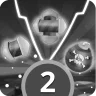 Mulai level dengan 2 power-up aktif