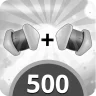 Gabungkan 2 elemen khusus 500 kali