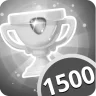 Complete 1500 levels