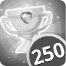 Complete 250 levels