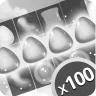 Merge 4 elements 100 times