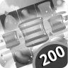 Slice 200 elements with in-line explosions