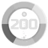 Bounce 200 times on the green
