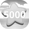 Collect 5000 stars