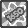 Collect 1650 stars