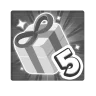 Ouvrir 5 cadeaux