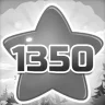 Collect 1350 stars