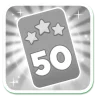 Done 50 'turn three' Solitaires