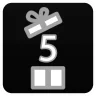 Ouvrir 5 cadeaux bleues