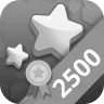 Collect 2500 stars