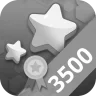 Collect 3500 stars