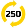 Merge 250 tiles