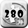 Terminer 30 puzzles de 280 pièces pivotables