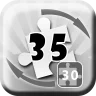 Terminer 30 puzzles de 35 pièces pivotables