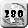 Terminer 5 puzzles de 280 pièces pivotables