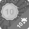 Done 10 puzzles of any kind