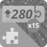 Done 15 puzzles of 280 pieces