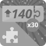 Done 30 puzzles of 140 pieces