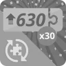 Done 30 puzzles of 630 rotating pieces