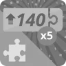 Done 5 puzzles of 140 pieces