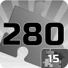 Done 15 puzzles of 280 pieces