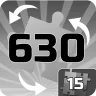 Done 15 puzzles of 630 rotating pieces