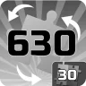 Done 30 puzzles of 630 rotating pieces