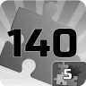 Done 5 puzzles of 140 pieces