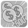 Get 500 coins in a 1 game