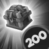 Collect 200 mystic crates