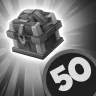 Collect 50 mystic crates